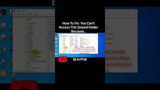 How to Fix You Cant Access This Shared Folder Because Your Organizations Security Policies Block [upl. by Andromede]