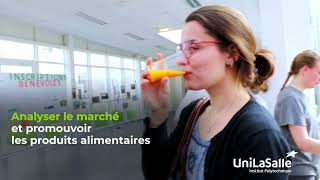 AGROALIMENTAIRE   Inventer lalimentation de demain  Devenir ingénieur en Alimentation et santé [upl. by Agneta]