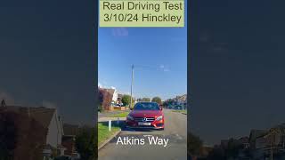 Real Driving Test Dashcam Footage Hinckley drivingtest dashcam Hinckley [upl. by Alma]