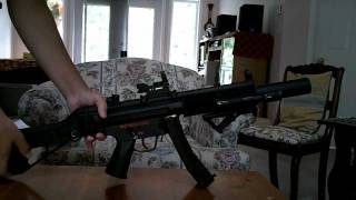 MP5 SD Handguard Mod TriRails GARS Mod [upl. by Enrique]