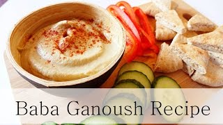 Baba Ghanoush oilfree vegan [upl. by Aikram896]