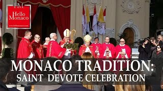 Monaco traditions Saint Devote celebration [upl. by Savdeep]