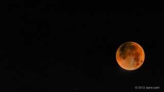 Blood Moon  Total Lunar Eclipse 2015 [upl. by Yema]