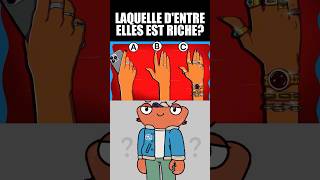 LAQUELLE DENTRE ELLES EST RICHE test questionnaire [upl. by Illyes]