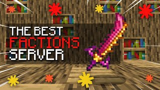 PLAYING ON THE BEST MINECRAFT FACTION SERVER [upl. by Anilat]