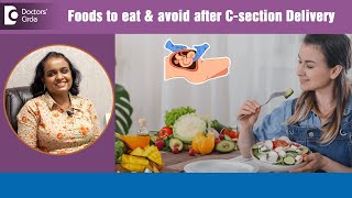 Diet After CSection Food to Eat amp Avoid after Cesarean DeliveryDrMamatha B ReddyDoctors Circle [upl. by Moersch]