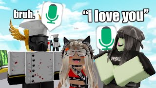 i tried out roblox voice chat [upl. by Deadman]