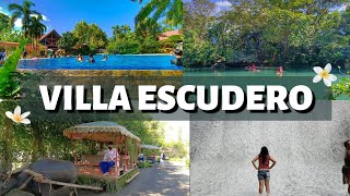 Villa Escudero Plantations and Resort Waterfalls Restaurant [upl. by Atteval938]