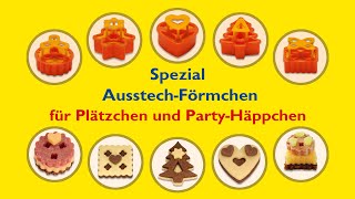 Traumbäckerei Spezial Ausstech Förmchen [upl. by Ahsil474]