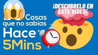 ⏳💡 ¡Cosas Que No Sabías Hace 5 Minutos 😱✨ [upl. by Jary]