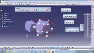 Catia imagine and shape Tutorial Modifikasyonlar  2 11 [upl. by Pigeon]