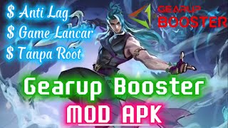 Cara Instal Gearup Booster Mod Apk di Android ‼️ Penggunaan Gear Up Booster Anti Lag Game Lancar [upl. by Sacul]