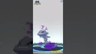 Shadow Onix Evolution to Steelix shorts pokemongo pokemon [upl. by Sears]