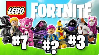 ranking every LEGO fortnite minifigure [upl. by Hazlett721]