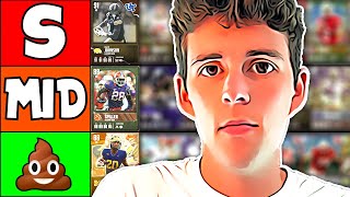 BEST RUNNING BACKS TIER LIST COLLEGE FOOTBALL 25 ULTIMATE TEAM [upl. by Emery799]