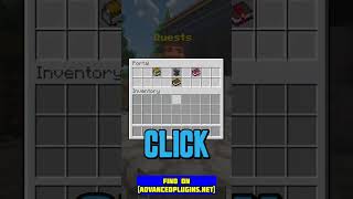 QUESTS IN MINECRAFT QUESTS PLUGIN minecraft mcjava minecraftmods minecraftplugins [upl. by Aleit]