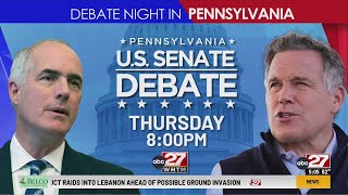 ABC27 to host Pennsylvania US Senate Debate [upl. by Hump741]