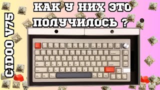 CIDOO V75 Pro КЛАВИАТУРА КОТОРАЯ СМОГЛА [upl. by Bail]