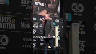 Tony Ferguson amp Paddy Pimblett are set for their clash at 👀 UFC296 shorts [upl. by Aihsram]