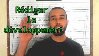 lessai argumentatif comment rediger le développement [upl. by Llennej]