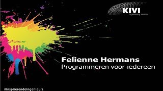 Programmeren voor iedereen  Felienne Hermans [upl. by Emili]