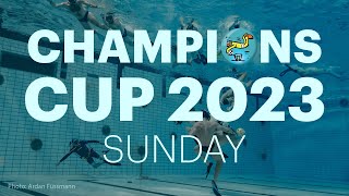 Underwater Rugby Champions Cup 2023 Berlin  Sunday [upl. by Cathrine405]