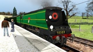 Railworks 2013  Southern Railway 462 West Country Class BlackMoor Vale 2ICI23 [upl. by Los432]