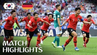 Korea Republic v Germany  2018 FIFA World Cup  Match Highlights [upl. by Selrhc]