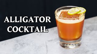 The Alligator Cocktail  Fernet and Cinnamon See ya Later [upl. by Ilamad541]