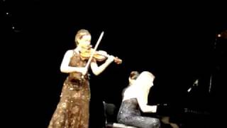 Live in Berlin Hilary Hahn Valentina Lisitsa Johannes Brahms Hungarian Dance No 5 [upl. by Keverne]