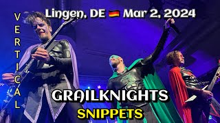 Grailknights  Snippets Alter Schlachthof Lingen DE 🇩🇪 March 2 2024 [upl. by Edelsten]