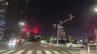 Sheikh Zayed Road Villas to The Greens  DUBAI 4K drive [upl. by Anirbaz]