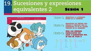 Matemáticas 2 Secuencia 19 Sucesiones y expresiones equivalentes 2 sesión 1 [upl. by Roscoe]