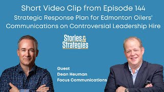 How Should the Edmonton Oilers Communications Team Respond After Hiring Controversial Stan Bowman [upl. by Amlet]