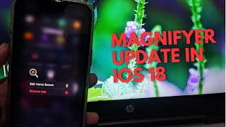 IPhone Magnifier Got big Upgrades in IOS 18 Update [upl. by Bohon]