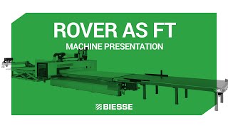 Biesse Rover AS FT  Machine Presentation [upl. by Iaj]