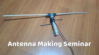 Antenna Making VHF Dipole [upl. by Roybn125]