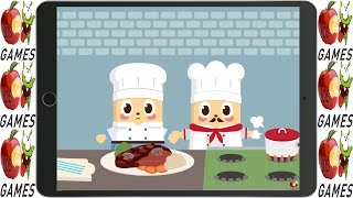 Jobis Bistro Cooking Game App for Kids  Ipad Gameplay 2015 [upl. by Aniles]