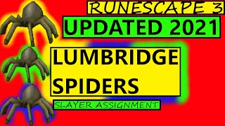 Runescape 3 Lvl 2 Spiders Location Guide UPDATED 2021 Slayer Assignment rs3 [upl. by Naoj489]