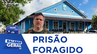 Polícia cumpre mandado de prisão contra homem foragido de Aracaju  Balanço Geral Tarde [upl. by Koffman]