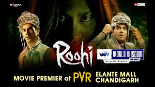 Roohi Movie Special Premier with Janhvi Kapoor at PVR Chandigarh [upl. by Patrica923]