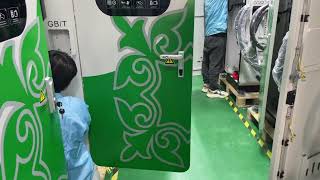 ManufacturerSupplied New Commercial EV Charger FloorMounted GBT CCS Chademo Charging Station CCS2 [upl. by Ransom]