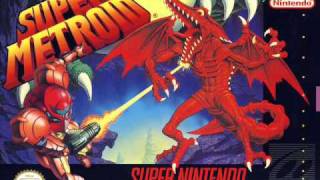 Super Metroid  Crateria The Space Pirates Appear SNES [upl. by Llenrahc]