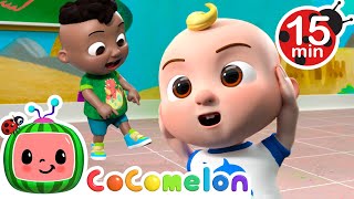 Head Shoulders Knees and Toes LOOP  School Dance Along  Cocomelon Nursery Rhymes amp Kids Songs [upl. by Alysoun]