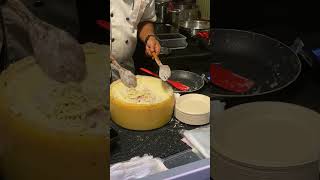 Hells kitchen chef cheesy pasta food cheese pasta bangkok kitchen bangkokstreetfood [upl. by Nosnaj]