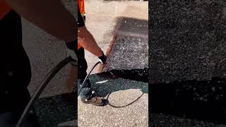 Effortless Pothole Repair for Your Catch Basins shorts [upl. by Ardnua63]