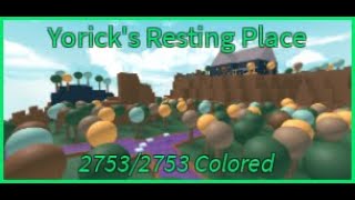 Roblox  Color Book  Yoricks Resting Place [upl. by Teews]