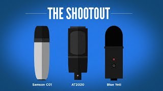 🔫Mic Shootout Samson C01 vs AT2020 vs Blue Yeti  WHO WINS [upl. by Wesley]