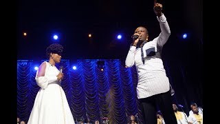 DEBORAH LUKALU FeatLORD LOMBO  TU ES PUISSANTCALL ME FAVOUR LIVE OFFICIAL VIDEO [upl. by Trefor525]