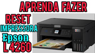 Como Fazer O Reset Da Impressora Epson L4260 Atualizado [upl. by Anaerdna]